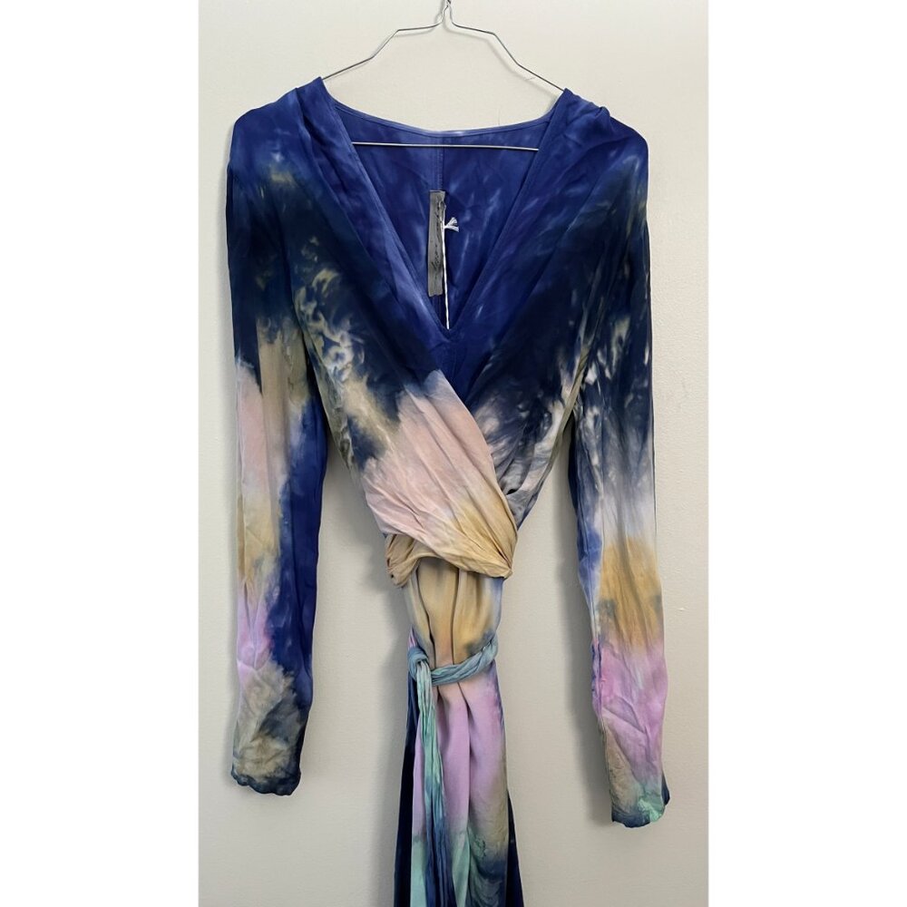 RAQUEL ALLEGRA TIE DYE  DRESS M - Picture 2 of 8